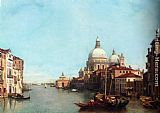 Francois Antoine Bossuet Le Grande Canal, Venise painting